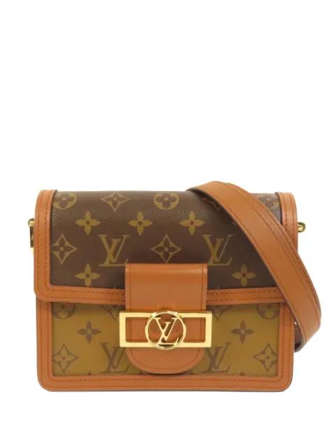Mini Dauphine Monogram Reverse shoulder bag by LOUIS VUITTON 