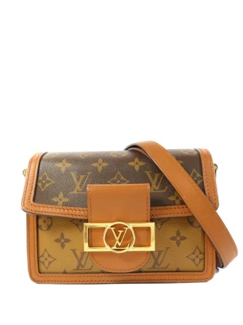 Mini Dauphine Monogram Reverse shoulder bag by LOUIS VUITTON 