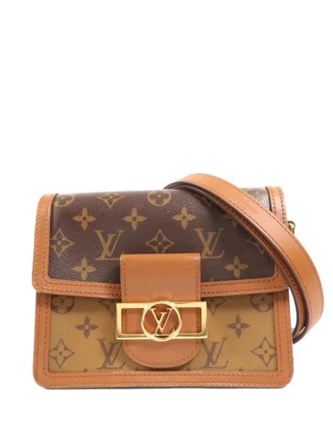 Mini Dauphine Monogram Reverse shoulder bag by LOUIS VUITTON 