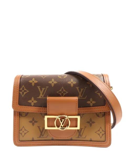 Mini Dauphine Monogram Reverse shoulder bag by LOUIS VUITTON 