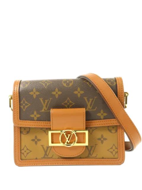 Mini Dauphine monogram reverse tote bag by LOUIS VUITTON 