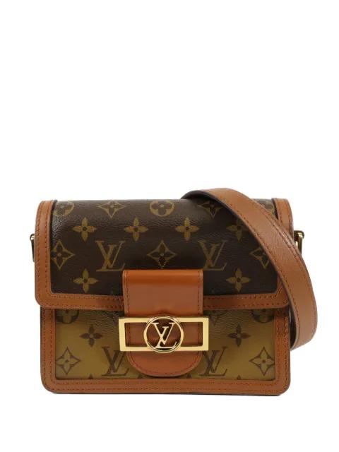 Mini Dauphine monogram reverse tote bag by LOUIS VUITTON 