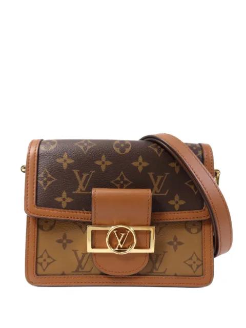 Mini Dauphine monogram reverse tote bag by LOUIS VUITTON 