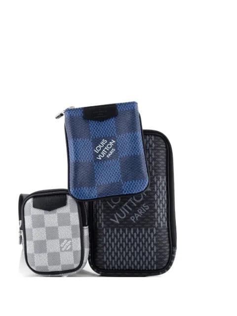 Modular Pouch Limited Edition Damier Graphite 3D crossbody bag by LOUIS VUITTON 