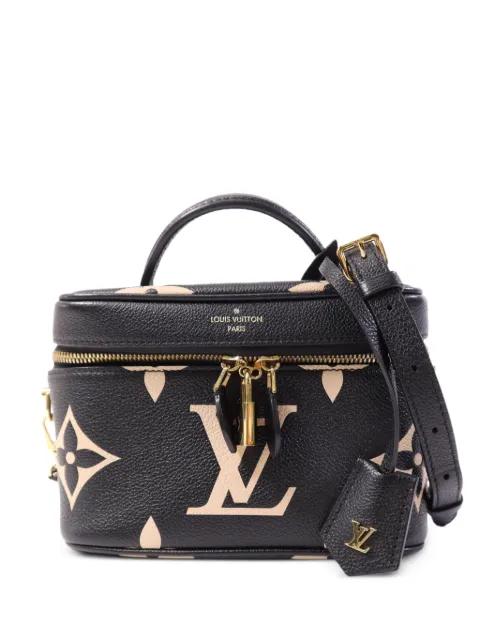 Monogram Empreinte Vanity PM leather hand bag by LOUIS VUITTON 