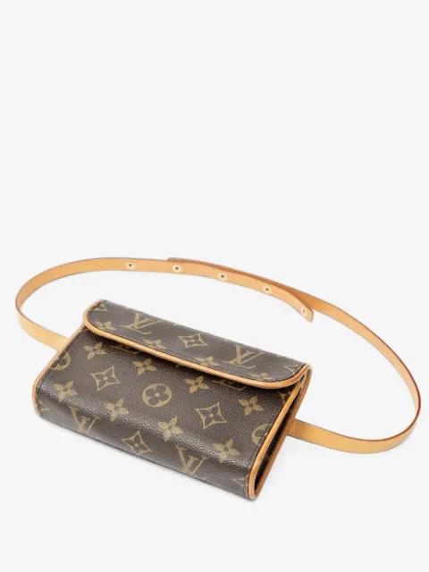 Monogram Florentine foldover-top belt bag by LOUIS VUITTON 