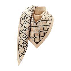 Monogram Flower Tile Shawl by LOUIS VUITTON
