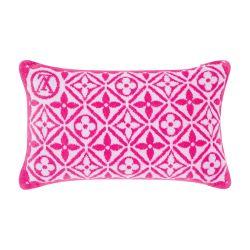 Monogram Flower Tile Small Beach Pillow by LOUIS VUITTON