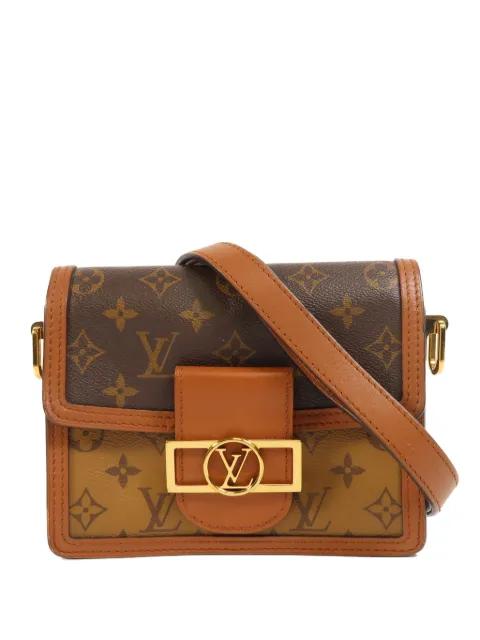 Monogram Reverse Mini Dauphine shoulder bag by LOUIS VUITTON 