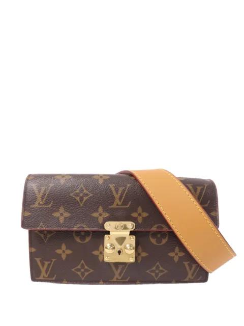 Monogram S Lock belt bag by LOUIS VUITTON 