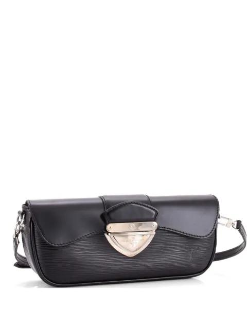 Montaigne Epi Leather clutch bag by LOUIS VUITTON 