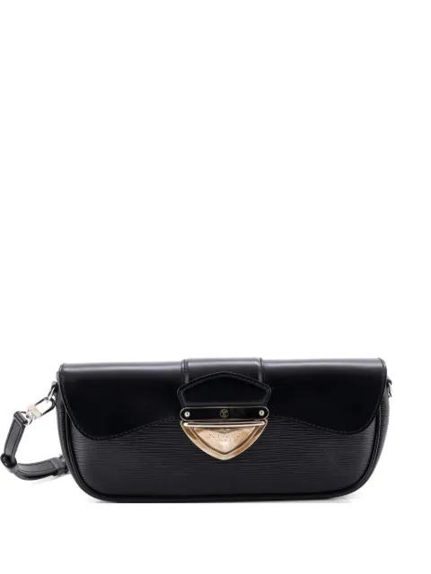 Montaigne Epi Leather clutch bag by LOUIS VUITTON 