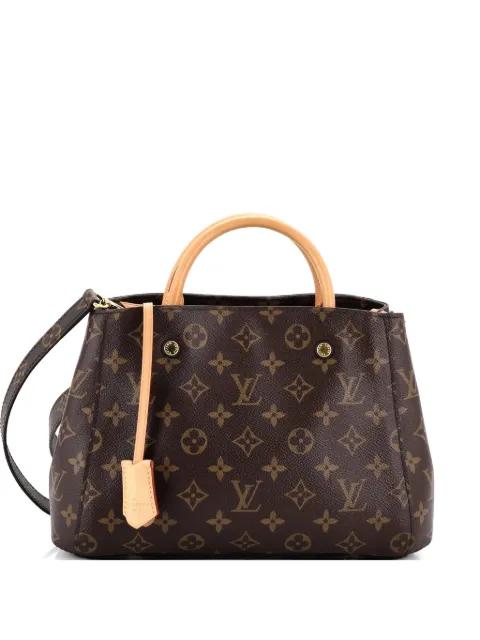 Montaigne Handbag Monogram Canvas BB satchel by LOUIS VUITTON 