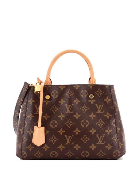 Montaigne Handbag Monogram Canvas BB satchel by LOUIS VUITTON 