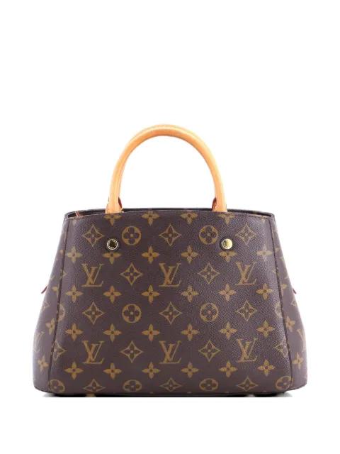 Montaigne Handbag Monogram Canvas BB satchel by LOUIS VUITTON 