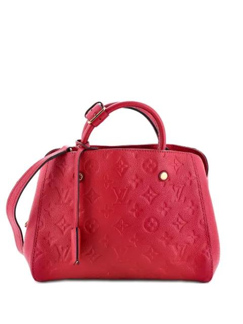 Montaigne Handbag Monogram Empreinte Leather BB satchel by LOUIS VUITTON Montaigne Handbag Monogram Empreinte Leather BB satchel by LOUIS VUITTON