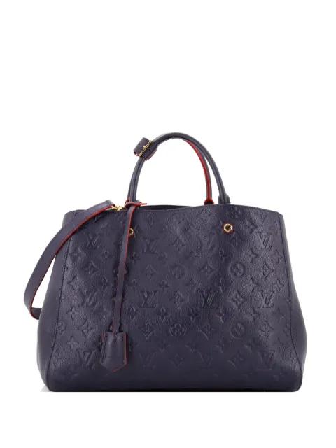 Montaigne Handbag Monogram Empreinte Leather GM tote bag by LOUIS VUITTON 