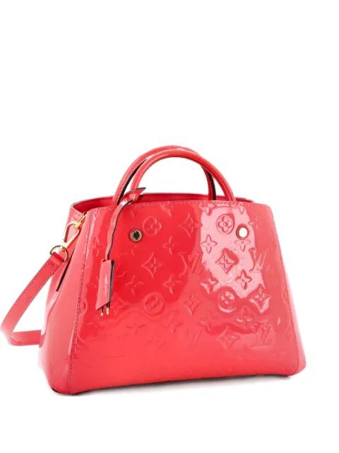 Montaigne Handbag Monogram Vernis BB satchel by LOUIS VUITTON 