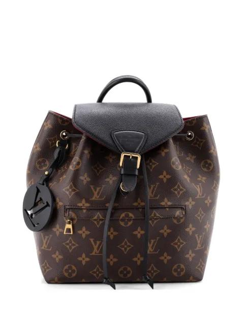 Montsouris NM Monogram Canvas with Leather PM backpack by LOUIS VUITTON 