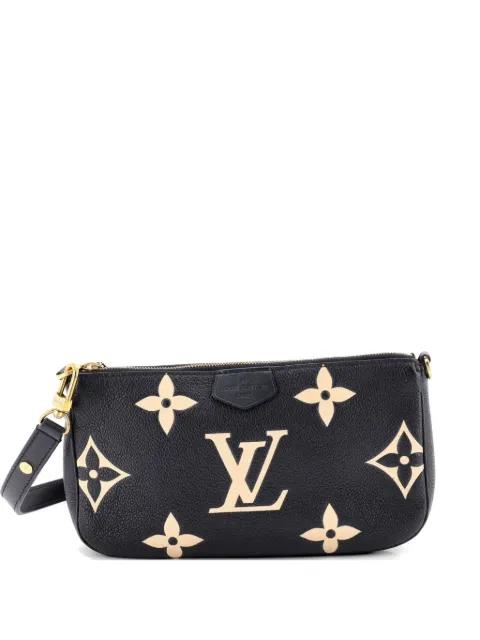 Multi Pochette Accessoires Bicolor Monogram Empreinte Giant crossbody bag by LOUIS VUITTON 