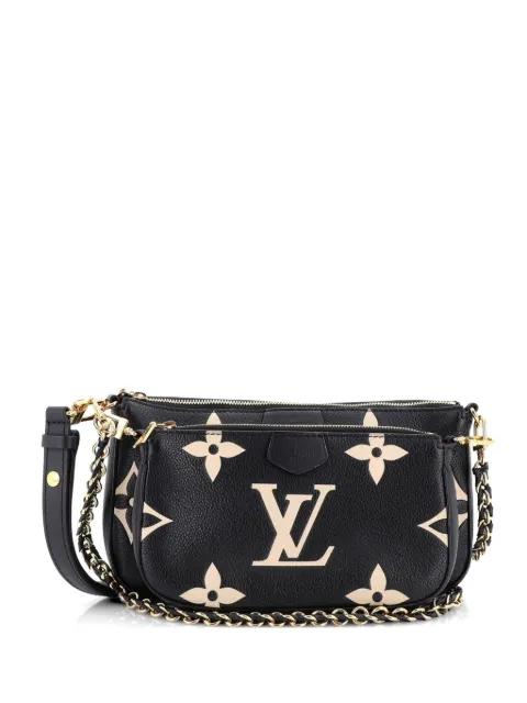 Multi Pochette Accessoires Bicolor Monogram Empreinte Giant crossbody bag by LOUIS VUITTON 