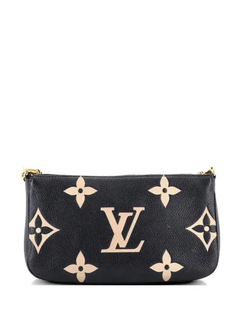 Multi Pochette Accessoires Bicolor Monogram Empreinte Giant crossbody bag by LOUIS VUITTON 