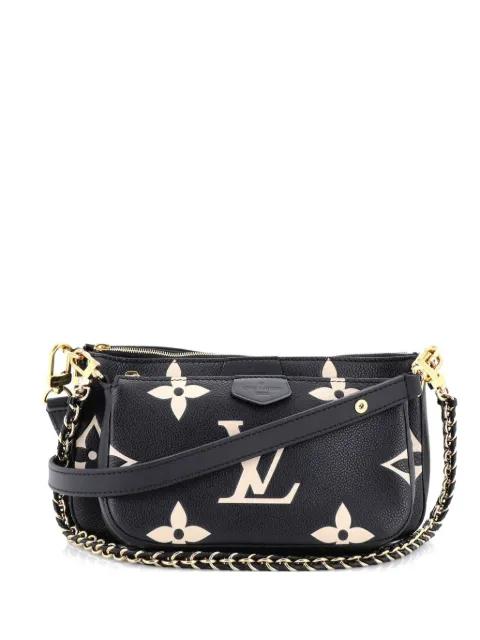 Multi Pochette Accessoires Bicolor Monogram Empreinte Giant crossbody bag by LOUIS VUITTON 