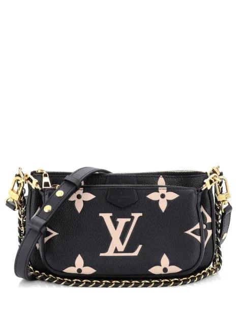 Multi Pochette Accessoires Bicolor Monogram Empreinte Giant crossbody bag by LOUIS VUITTON 