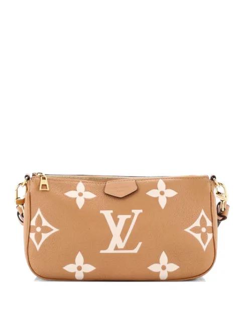 Multi Pochette Accessoires Bicolor Monogram Empreinte Giant crossbody bag by LOUIS VUITTON 