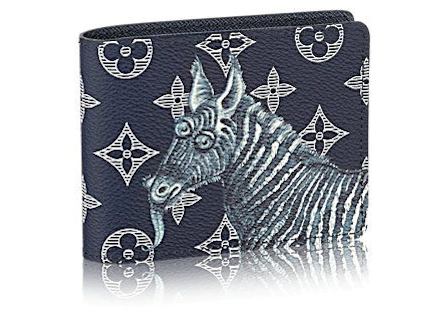 Multiple Wallet Savane Monogram Chapman Ink by LOUIS VUITTON Multiple Wallet Savane Monogram Chapman Ink by LOUIS VUITTON