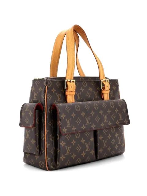 Multipli Cite Handbag Monogram Canvas satchel by LOUIS VUITTON 