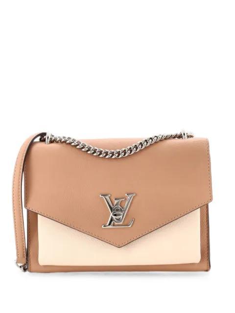 Mylockme Handbag Leather BB crossbody bag by LOUIS VUITTON 