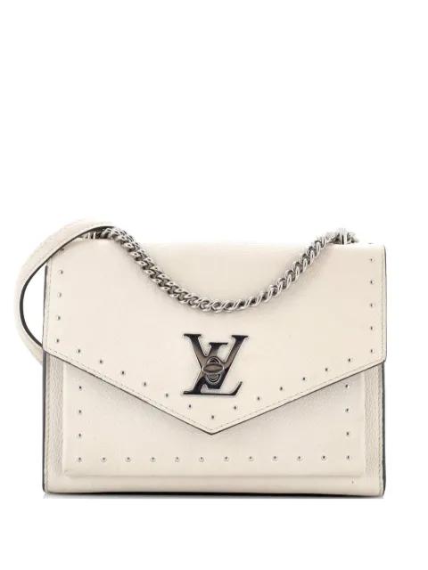 Mylockme Handbag Studded Leather BB shoulder bag by LOUIS VUITTON 