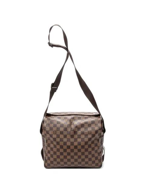 Naviglio Damier Ebène cross body bag by LOUIS VUITTON 