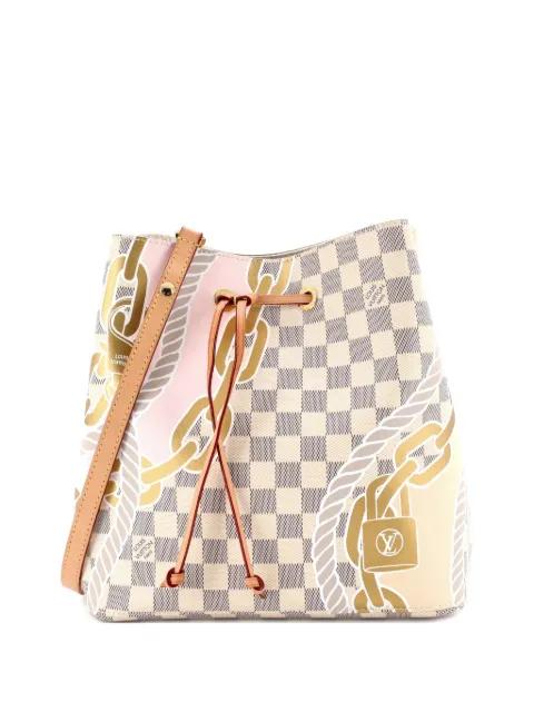 NeoNoe Handbag Limited Edition Nautical Damier MM bucket bag by LOUIS VUITTON 