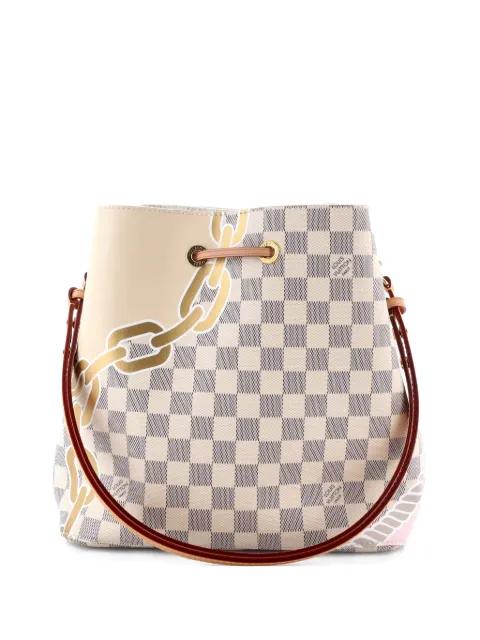 NeoNoe Handbag Limited Edition Nautical Damier MM bucket bag by LOUIS VUITTON 
