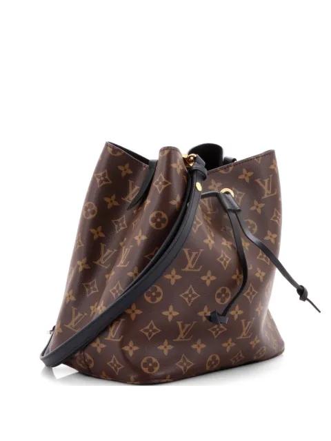 NeoNoe Handbag Monogram Canvas with Leather MM bucket bag by LOUIS VUITTON 