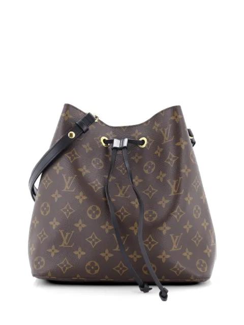 NeoNoe Handbag Monogram Canvas with Leather MM bucket bag by LOUIS VUITTON 