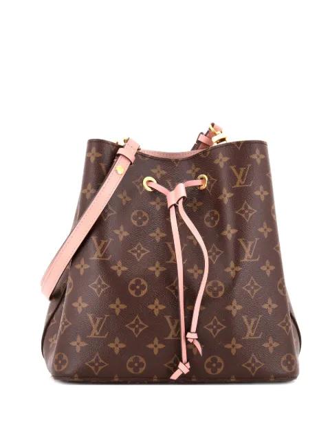 NeoNoe Handbag Monogram Canvas with Leather MM bucket bag by LOUIS VUITTON 