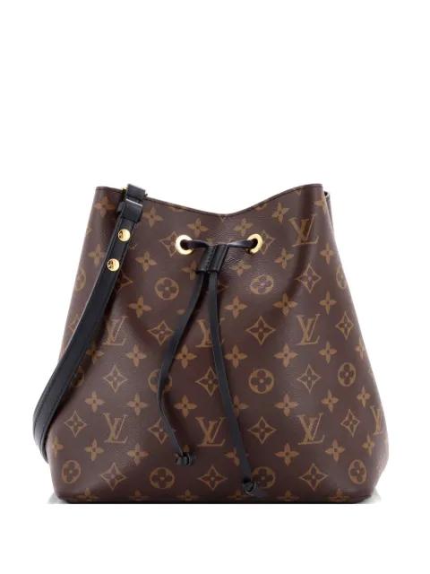 NeoNoe Handbag Monogram Canvas with Leather MM bucket bag by LOUIS VUITTON 