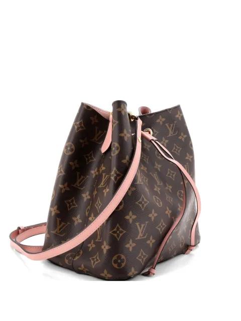 NeoNoe Handbag Monogram Canvas with Leather MM bucket bag by LOUIS VUITTON 