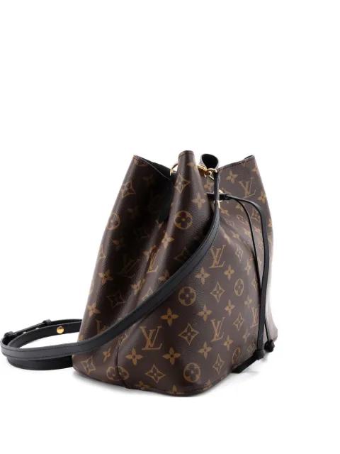 NeoNoe Handbag Monogram Canvas with Leather MM bucket bag by LOUIS VUITTON 