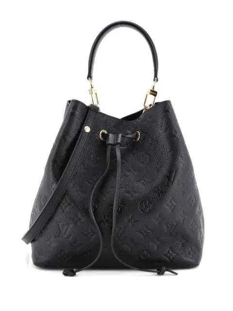 NeoNoe Handbag Monogram Empreinte Leather MM bucket bag by LOUIS VUITTON 
