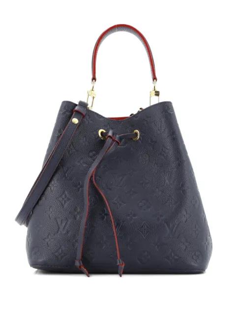 NeoNoe Handbag Monogram Empreinte Leather MM bucket bag by LOUIS VUITTON 