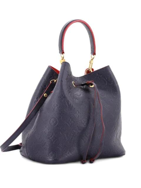 NeoNoe Handbag Monogram Empreinte Leather MM bucket bag by LOUIS VUITTON 