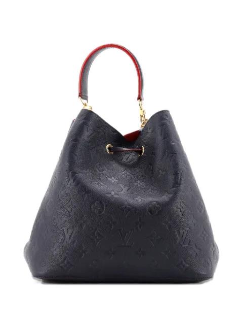 NeoNoe Handbag Monogram Empreinte Leather MM bucket bag by LOUIS VUITTON 