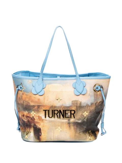 Neverfull MM Jeff Koons Turner painting shoulder bag by LOUIS VUITTON 