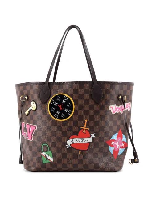 Neverfull NM Limited Edition Patches Monogram Canvas MM tote bag by LOUIS VUITTON 