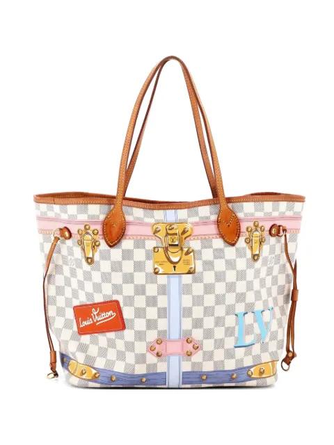Neverfull NM Tote Limited Edition Damier Summer Trunks MM shoulder bag by LOUIS VUITTON 