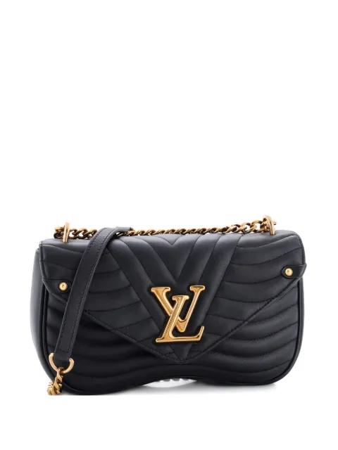 New Wave Chain Bag Quilted Leather MM crossbody bag by LOUIS VUITTON 